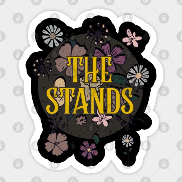 Aesthetic Stands Proud Name Flowers Retro Styles Sticker by BilodeauBlue
